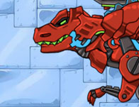 Dino Robot Tyranno Red