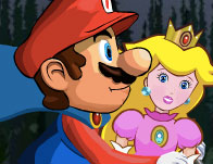 Mario saves Peach
